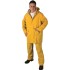 Costum impermeabil de ploaie Hugo din PVC si poliester de 0.28mm, galben