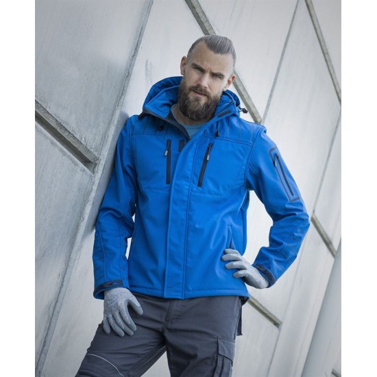 Jacheta softshell premium 4Tech, albastru Jacheta softshell premium 4Tech, albastru