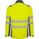 Jacheta HiVis softshell, Galben/gri inchis