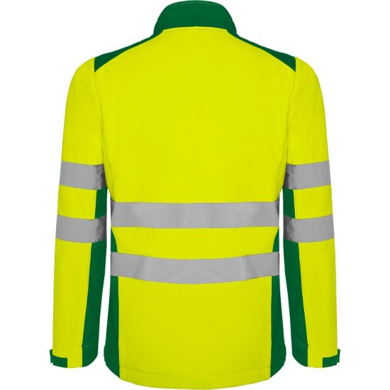 Jacheta HiVis softshell - Galben/verde Jacheta HiVis softshell - Galben/verde