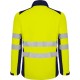 Jacheta HiVis softshell, Galben/bleumarin