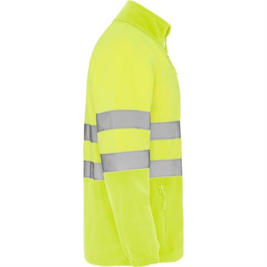 Jacheta fleece reflectorizanta Galben Jacheta fleece reflectorizanta Galben