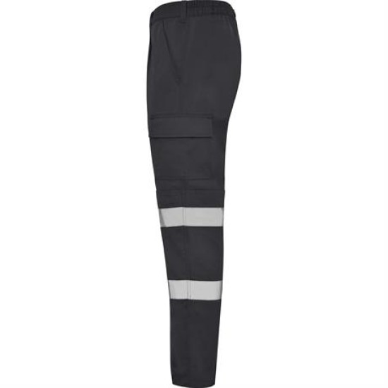 Pantaloni de lucru cu dungi reflectorizante Daily Gri inchis Pantaloni de lucru cu dungi reflectorizante Daily Gri inchis