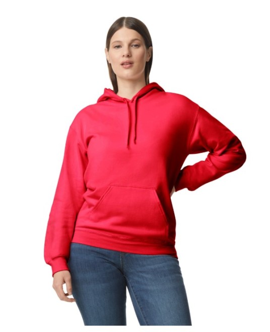 Hanorac cu gluga Gildan, 285g/m2, rosu