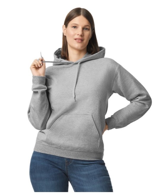 Hanorac cu gluga Gildan, 285g/m2, gri deschis