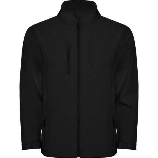 Jacheta softshell barbati, captuseala polar negru