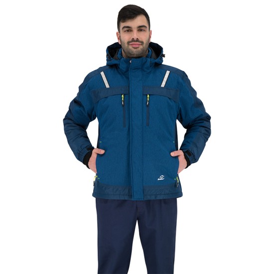Jacheta de iarna premium, membrana TPU, bleumarin Jacheta de iarna premium, membrana TPU, bleumarin