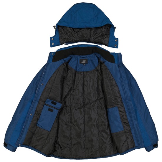Jacheta de iarna premium, membrana TPU, bleumarin Jacheta de iarna premium, membrana TPU, bleumarin