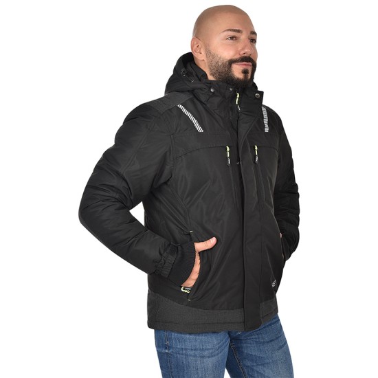 Jacheta de iarna premium, membrana TPU, negru Jacheta de iarna premium, membrana TPU, negru