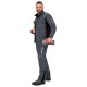 Jacheta de lucru bumbac de calitate Raptors, 260g/mp, gri rosu Jacheta de lucru bumbac de calitate Raptors, 260g/mp, gri rosu