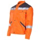 Jacheta HiVis dungi reflectorizante Colins, tercot 240g/m2, portocaliu neon Jacheta HiVis dungi reflectorizante Colins, tercot 240g/m2, portocaliu neon