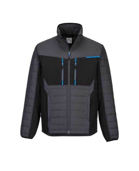 Jacheta de lucru sport Buffle Hybrid, Gri metalic