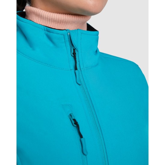 Jacheta femei softshell verde sticla