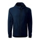Jacheta fleece barbati cu gluga, Bleumarin Jacheta fleece barbati cu gluga, Bleumarin