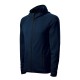 Jacheta fleece barbati cu gluga, Bleumarin Jacheta fleece barbati cu gluga, Bleumarin