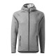 Jacheta fleece barbati cu gluga, Gri inchis Jacheta fleece barbati cu gluga, Gri inchis