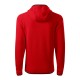 Jacheta fleece barbati cu gluga, Rosu Jacheta fleece barbati cu gluga, Rosu