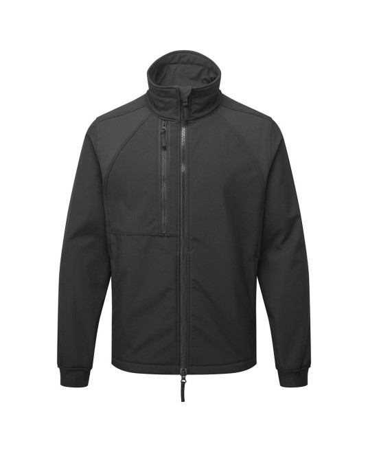 Jacheta softshell 2 straturi, 280g/m2 WX2 Negru