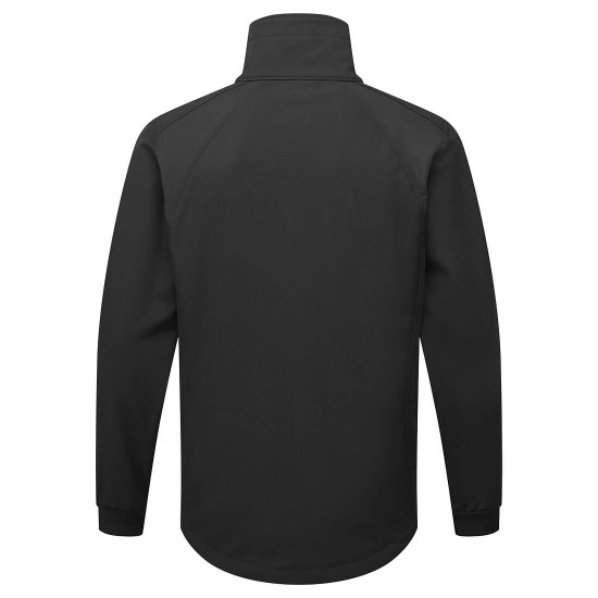 Jacheta softshell 2 straturi Eco WX2, Negru