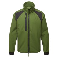 Jacheta softshell 2 straturi, 280g/m2 WX2 Verde masliniu