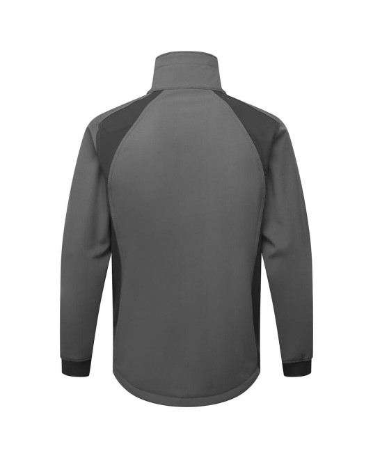 Jacheta softshell 2 straturi, 280g/m2 WX2  Gri metalic