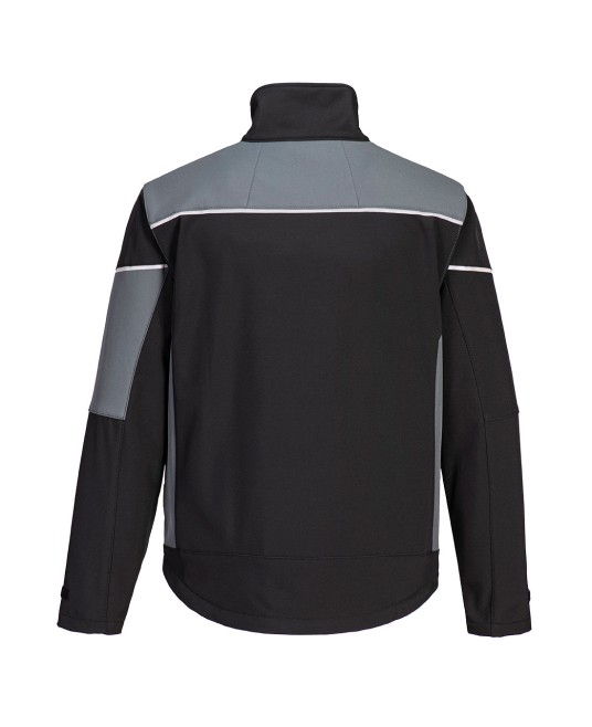 Jacheta softshell 3 straturi 310g/m2 PW3 Negru/Gri