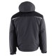 Jacheta softshell sport de iarna, gri-negru Jacheta softshell sport de iarna, gri-negru