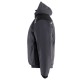Jacheta softshell sport de iarna, gri-negru Jacheta softshell sport de iarna, gri-negru