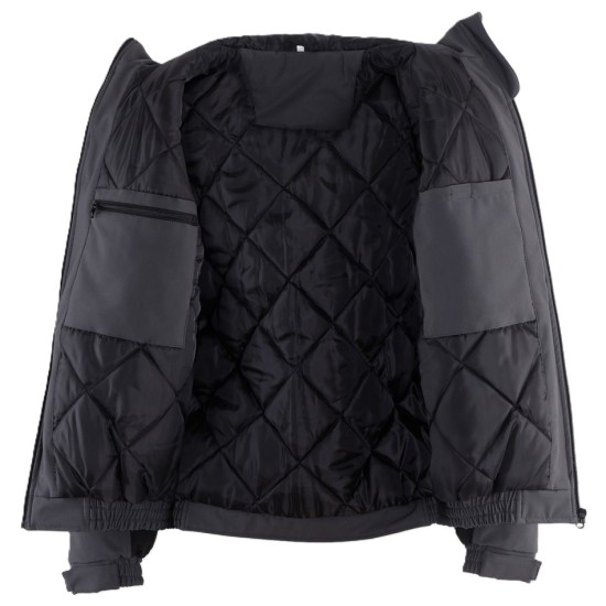 Jacheta softshell sport de iarna, bleumarin-negru Jacheta softshell sport de iarna, bleumarin-negru