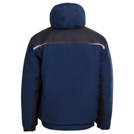 Jacheta softshell sport de iarna, bleumarin-negru Jacheta softshell sport de iarna, bleumarin-negru