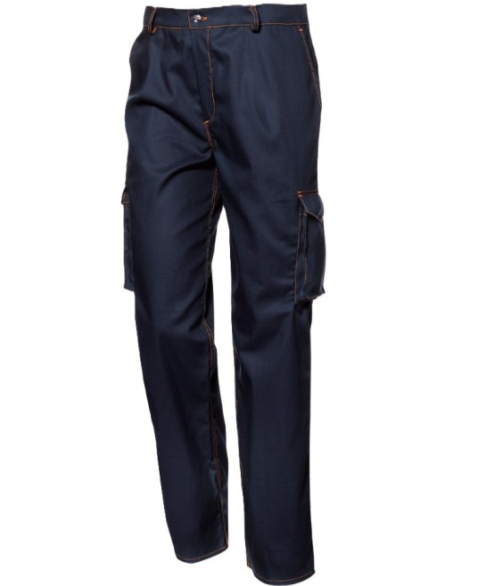 Pantaloni ignifugi, antistatici, protectie arc electric, protectie chimica, bleumarin