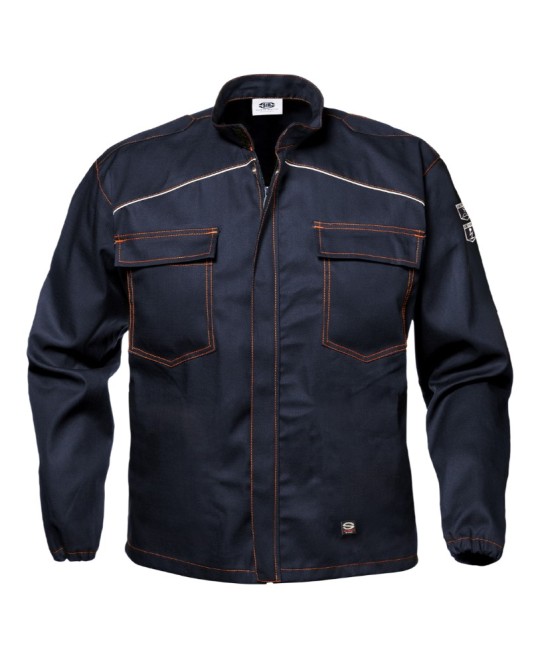 Jacheta ignifuga, antistatica, arc electric, protectie chimica, bleumarin