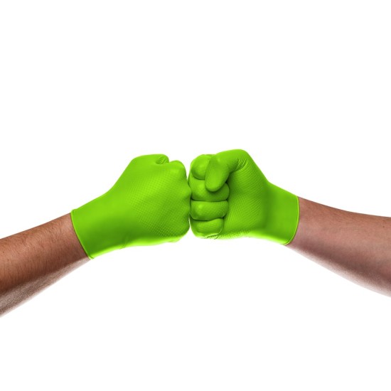 Manusi unica folosinta premium Go Grip Green, nitril, 50 buc/cutie, verde Manusi unica folosinta premium Go Grip Green, nitril, 50 buc/cutie, verde
