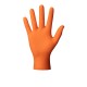 Manusi unica folosinta premium Go Grip Orange, nitril, 50 buc/cutie, portocaliu