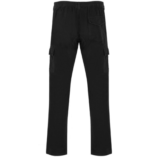 Pantaloni de lucru kombat, bumbac, 240g/m2, Negru Pantaloni de lucru kombat, bumbac, 240g/m2, Negru