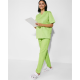 Pantaloni medicali unisex [PA9097VD] , Verde deschis