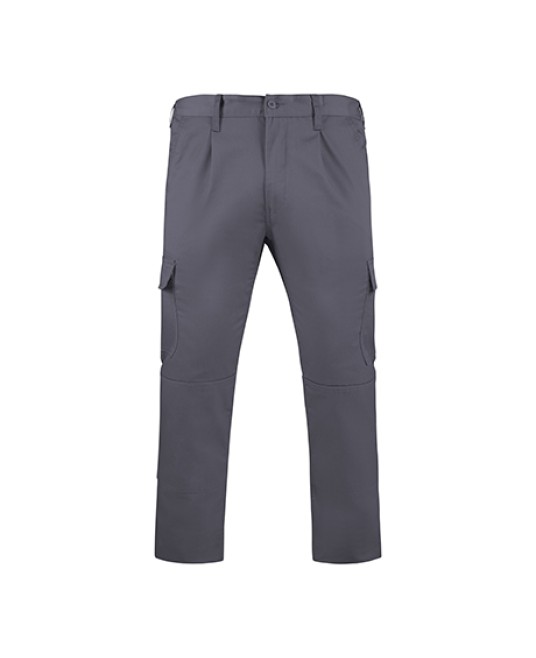 Pantaloni de lucru kombat, tercot 235g/m2, Gri inchis
