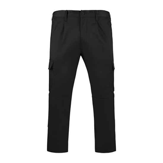 Pantaloni de lucru kombat, tercot 235g/m2, Negru