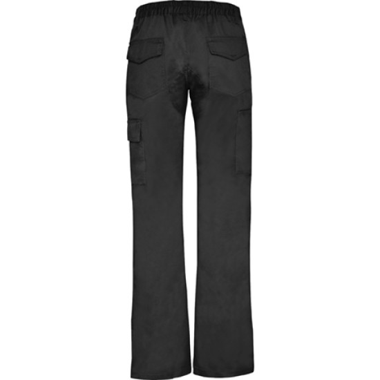 Pantaloni pentru femei, cu buzunar pe picior, tercot 235 g/mp - bleumarin Pantaloni pentru femei, cu buzunar pe picior, tercot 235 g/mp - bleumarin