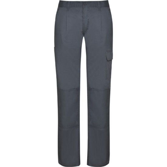 Pantaloni pentru femei, cu buzunar pe picior, tercot 235 g/mp - gri inchis Pantaloni pentru femei, cu buzunar pe picior, tercot 235 g/mp - gri inchis