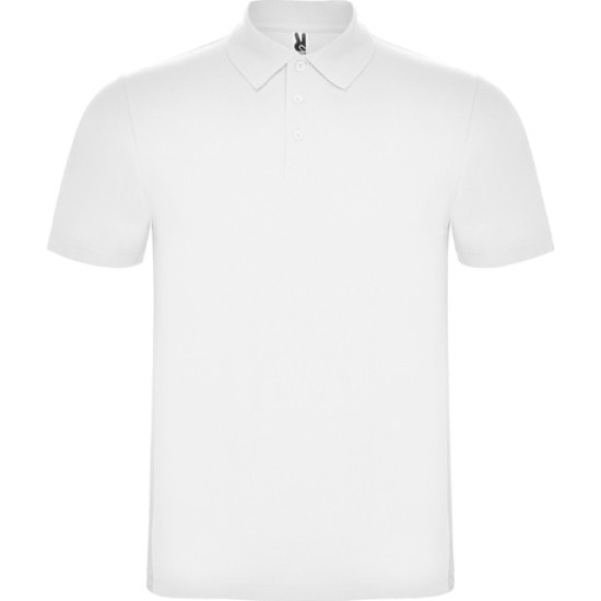 Tricou polo barbati bumbac 180g/mp, Alb