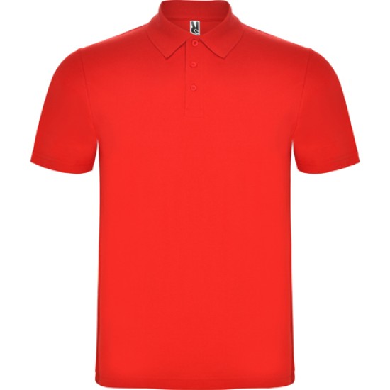 Tricou polo barbati bumbac 180g/mp, Rosu