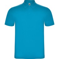 Tricou polo barbati bumbac 180g/m2 Roly Austral 6632 Turcoaz