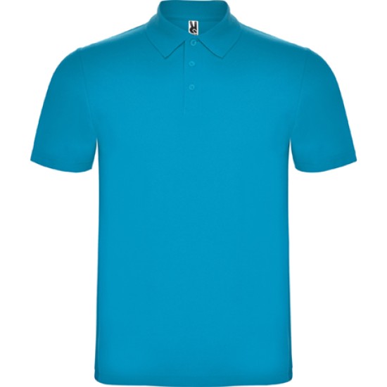 Tricou polo barbati bumbac 180g/mp, Albastru turcoaz Tricou polo barbati bumbac 180g/mp, Albastru turcoaz