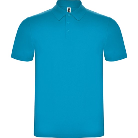 Tricou polo barbati bumbac 180g/mp, Albastru turcoaz