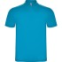 Tricou polo barbati bumbac 180g/m2 Roly Austral 6632 Turcoaz