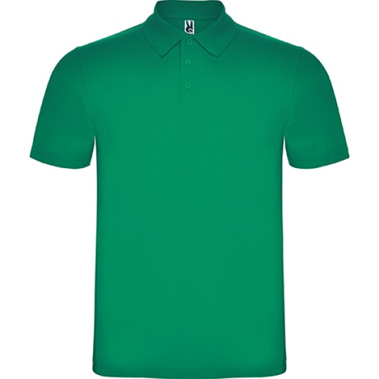 Tricou polo barbati bumbac 180g/m2 Roly Austral 6632 Verde kelly Tricou polo barbati bumbac 180g/m2 Roly Austral 6632 Verde kelly
