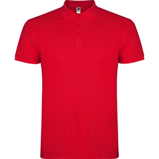 Tricou polo premium barbati, bumbac 200g/mp, Rosu