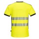 Tricou Hi-Vis premium V-neck maneca scurta,175 g, [PW310] , galben