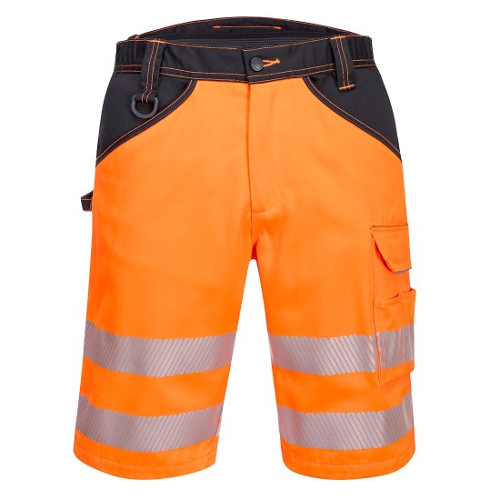 Pantaloni scurti PW3, Hi-Vis [PW348], portocaliu cu negru